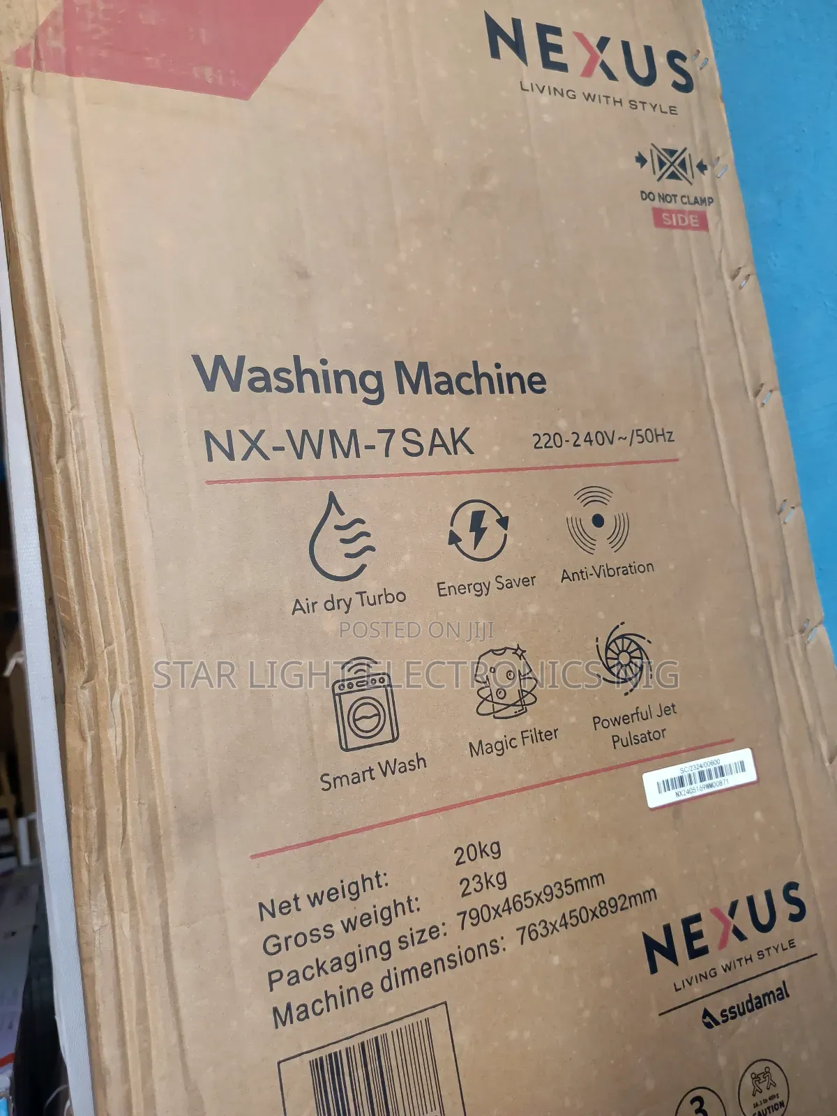 7 Kg Top Loader Washing Machine