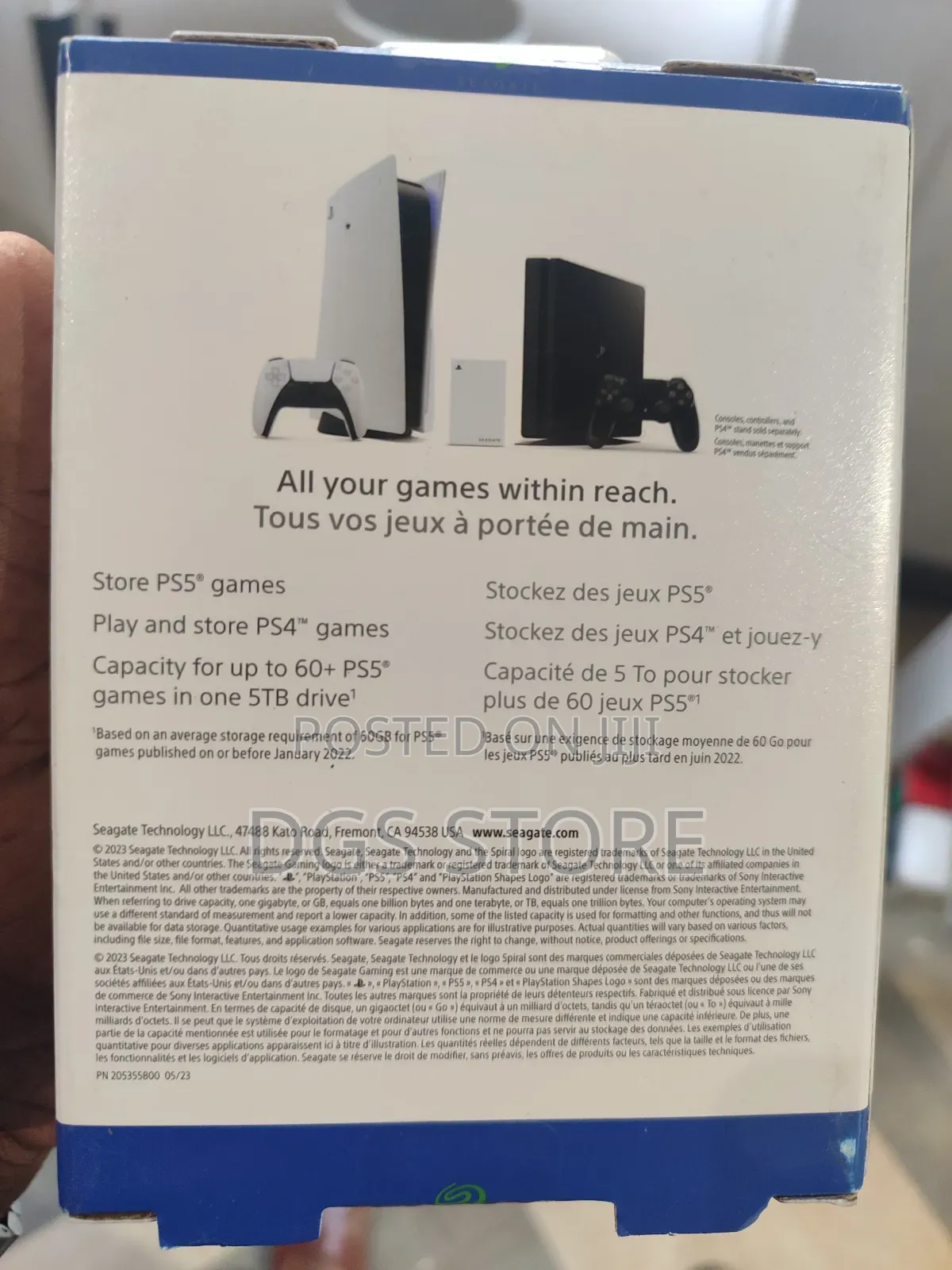 Seagate Gaming Hard Drive 5tb HDD