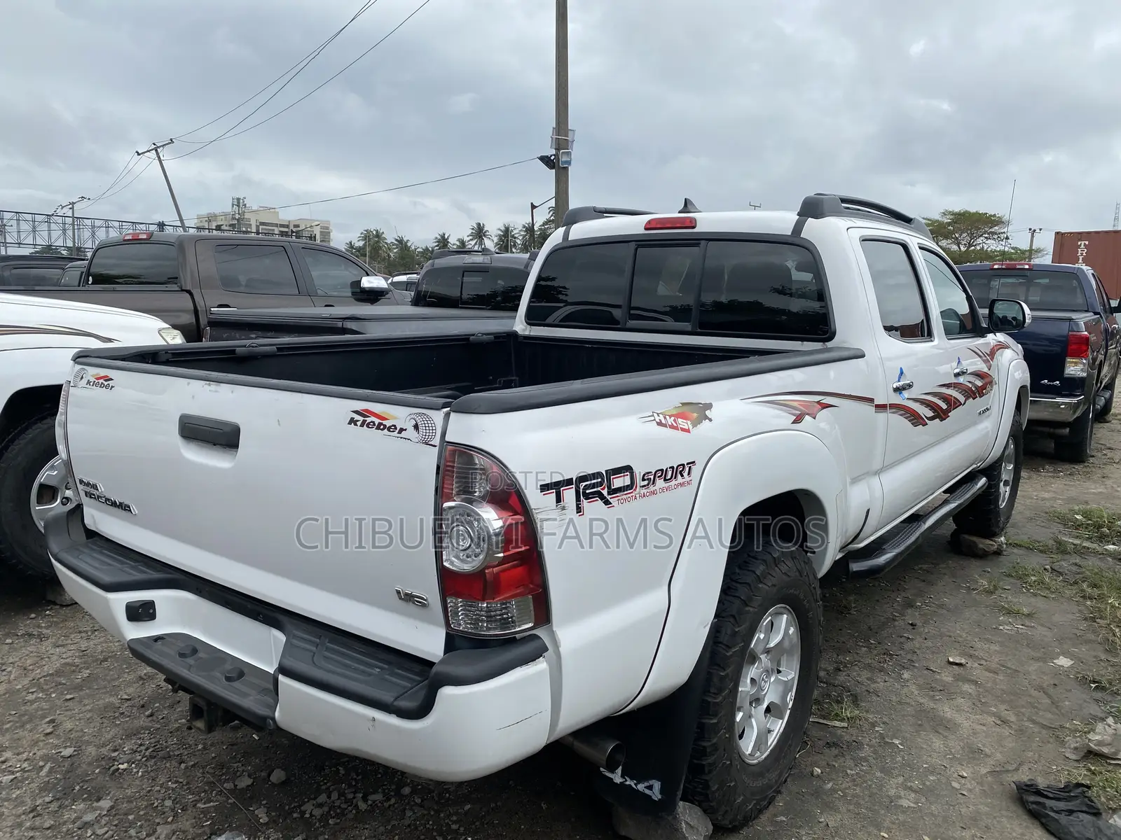 Toyota Tacoma 2015 White