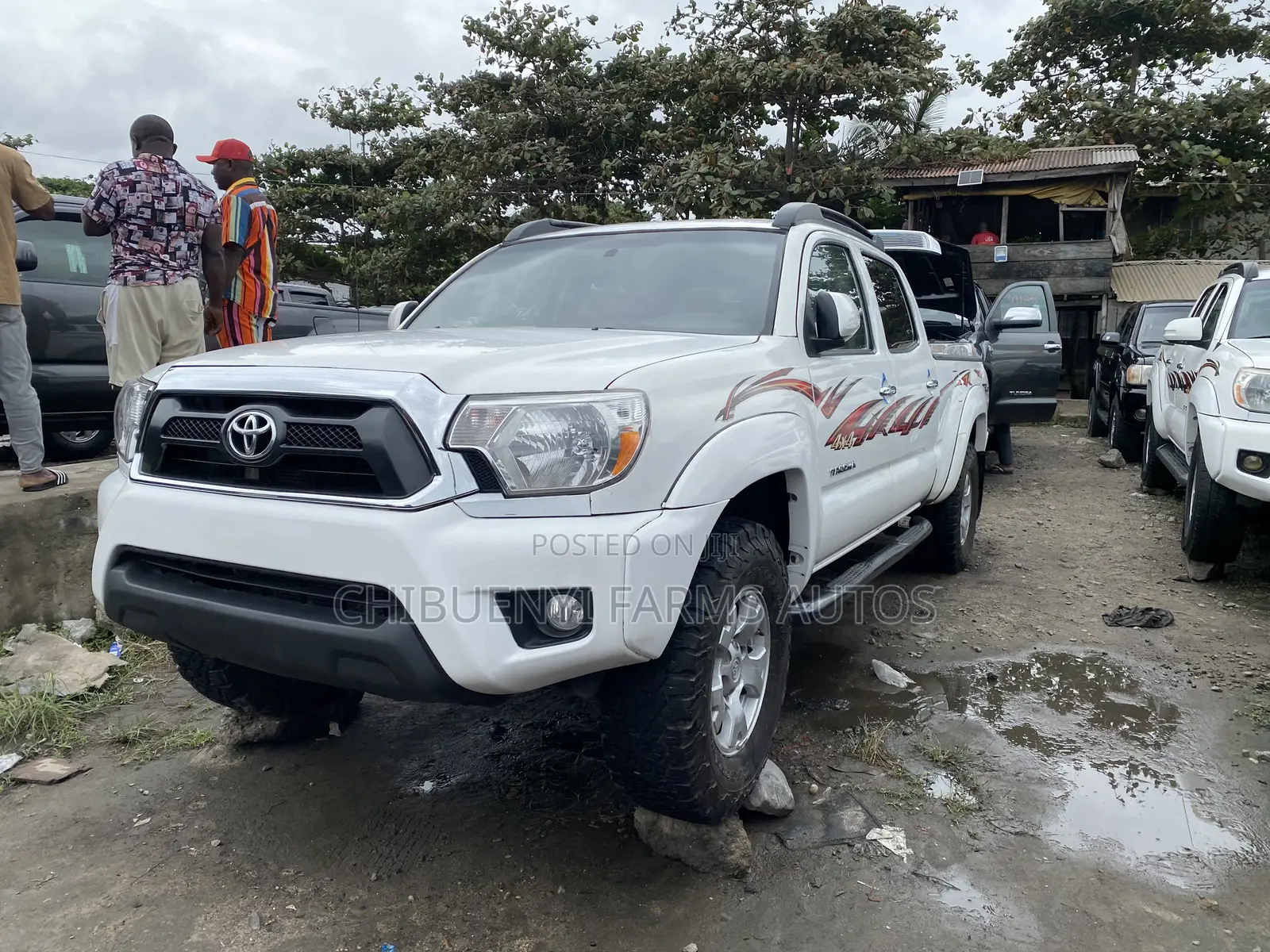 Toyota Tacoma 2015 White