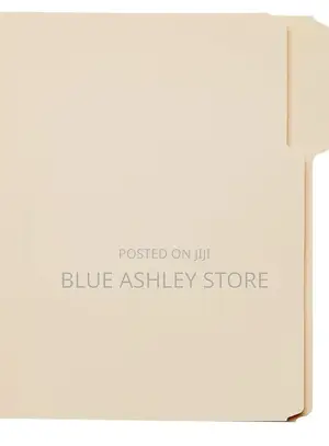 Amazon Basics File Folders, Letter Size, Manila 100pcs
