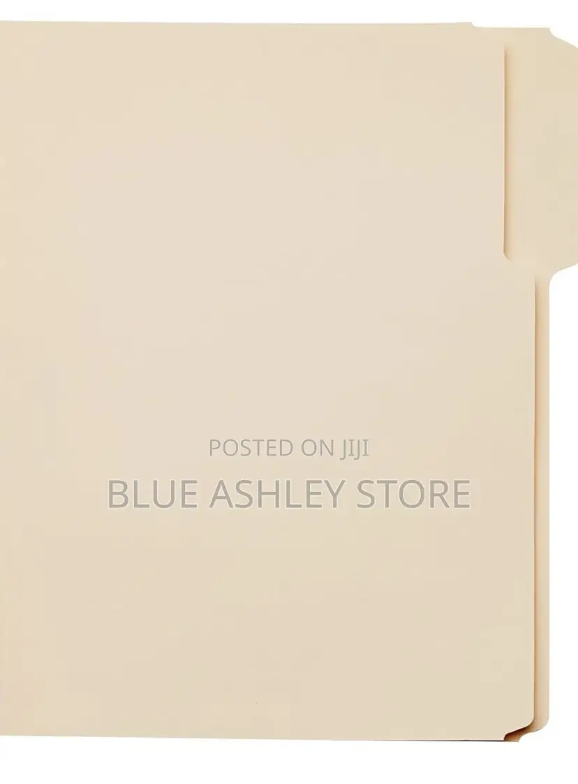 Amazon Basics File Folders, Letter Size, Manila 100pcs