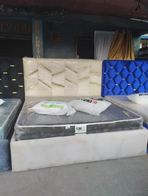 Bed Frame 6x6ft and Mattress