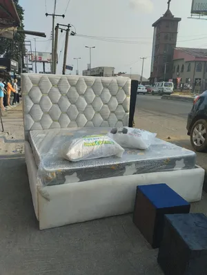 Bed Frame 6x6ft and Mattress