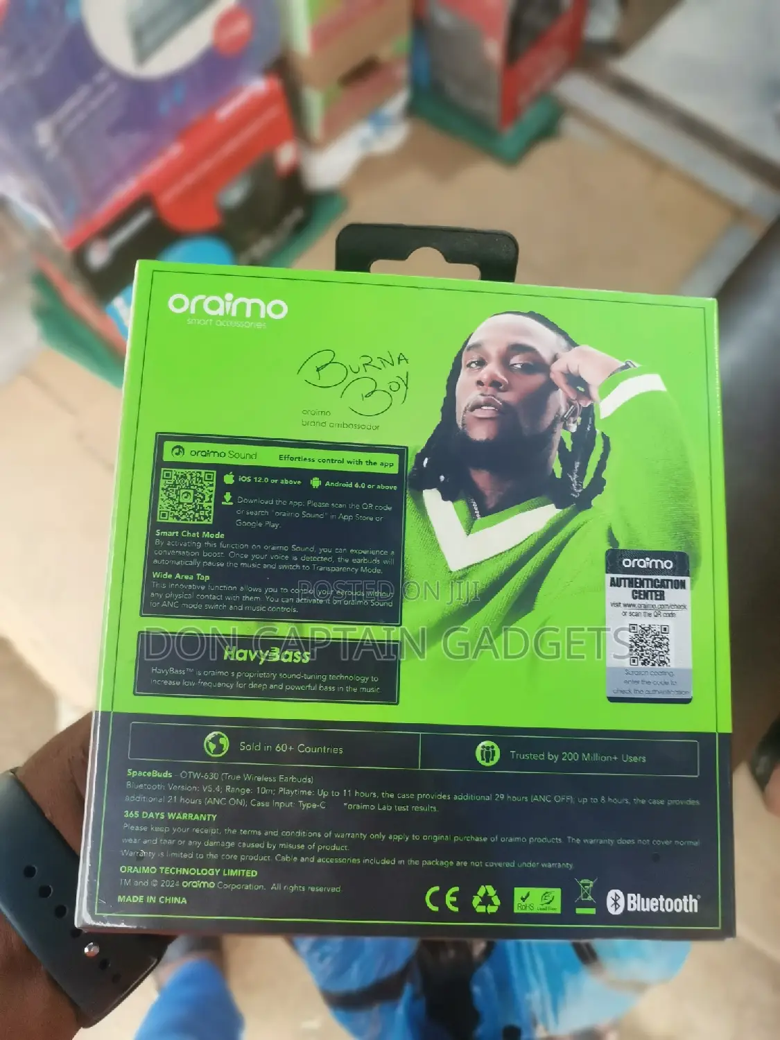 Oraimo Anc Space Buds Otw-630