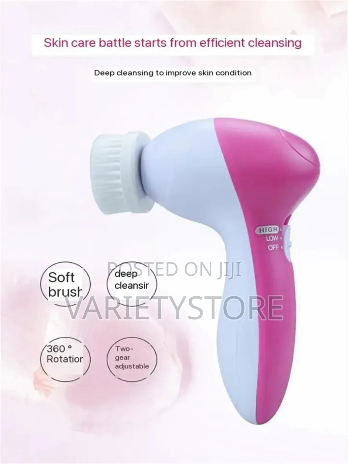 Electric 5 IN 1 Face Cleansing Brush