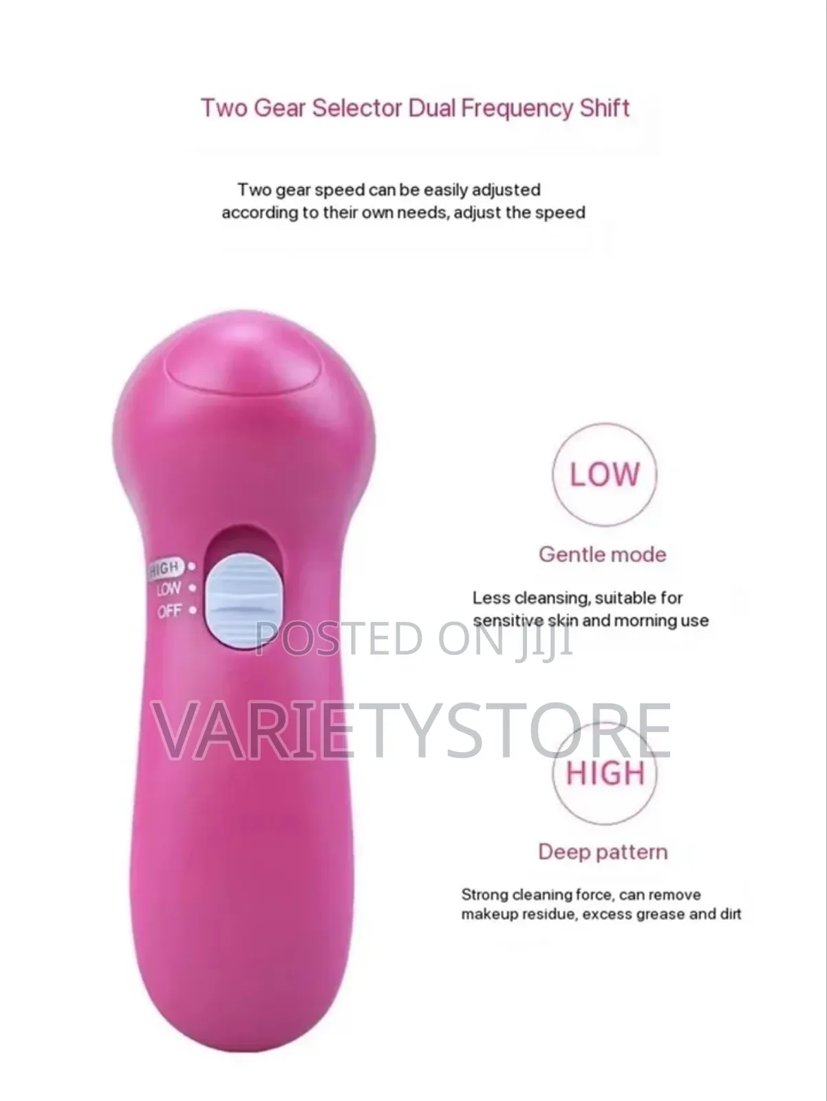 Electric 5 IN 1 Face Cleansing Brush