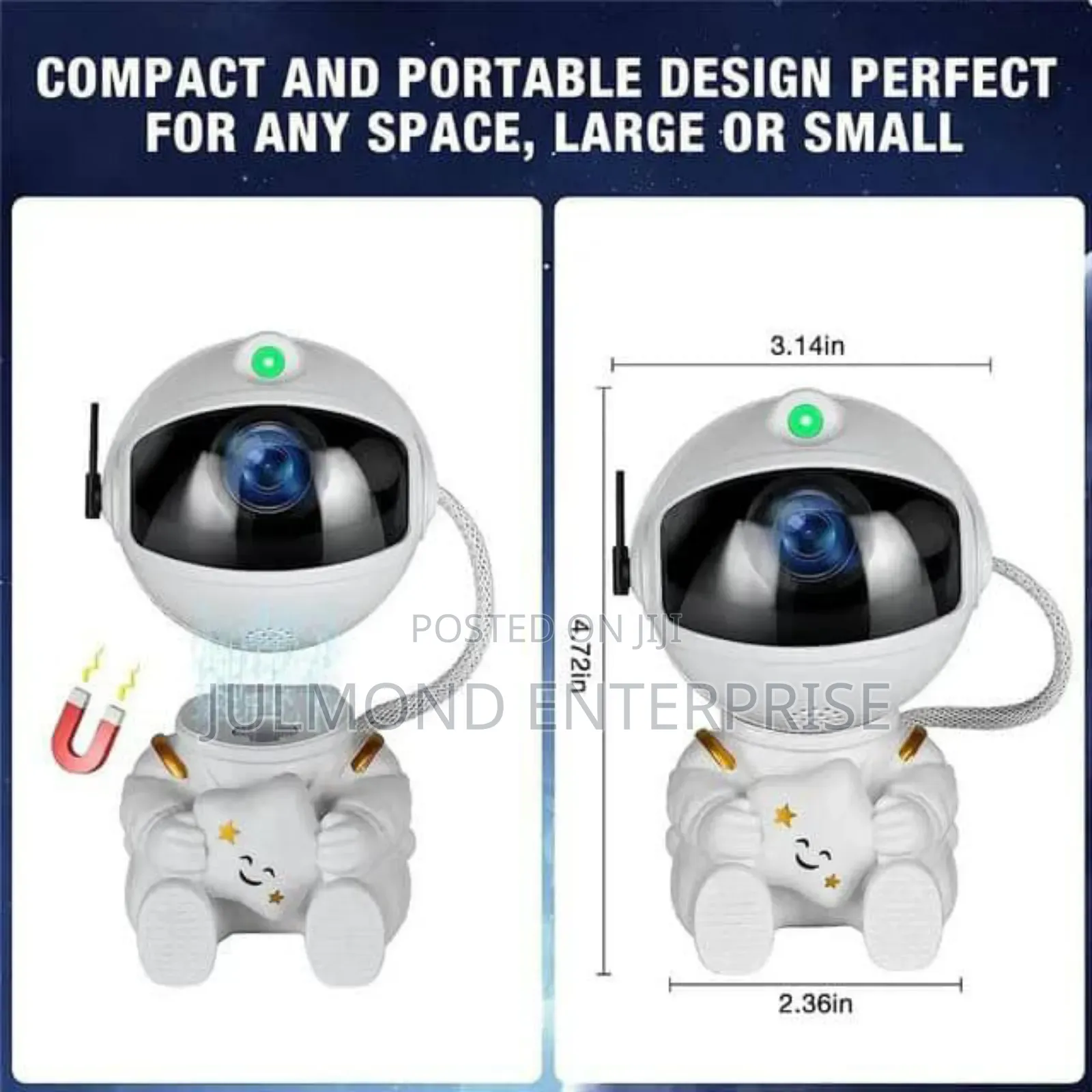Astronaut Nebula Projector