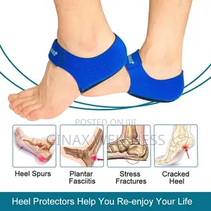 Welnove Heel Pads For Achilles Tendonitis And Cracked Heels