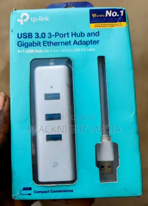 TP Link USB 3-Port Hub Gigabit Ethernet Adapter