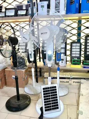 Solar Fan With Panel