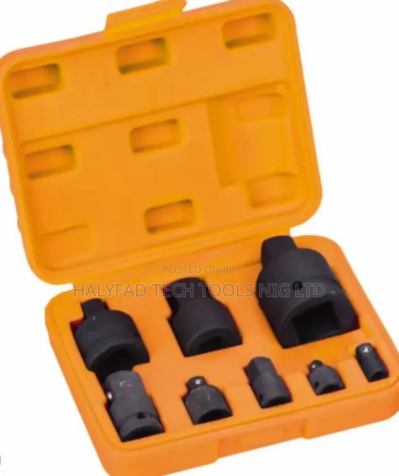 Hotech Mechanical Tools 6 PCS Impact Socket Adapter Set
