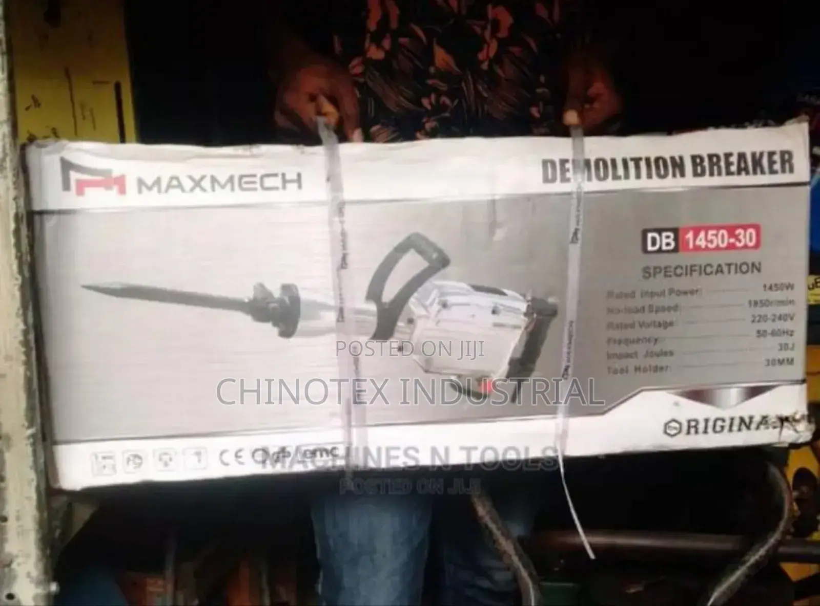 Maxmech Demolition Breaker Jack Hammer 1460w