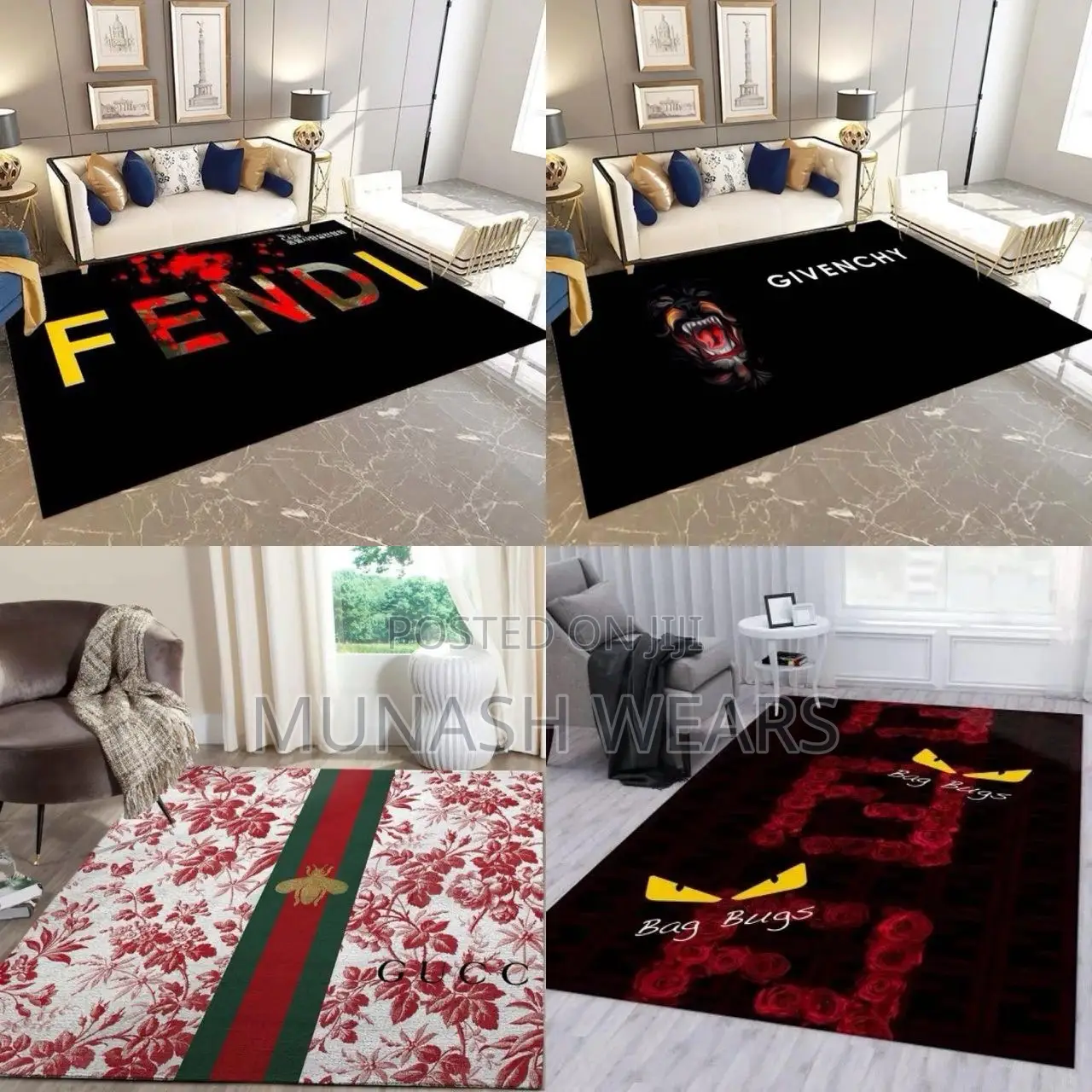 Original Designer Center Rugs