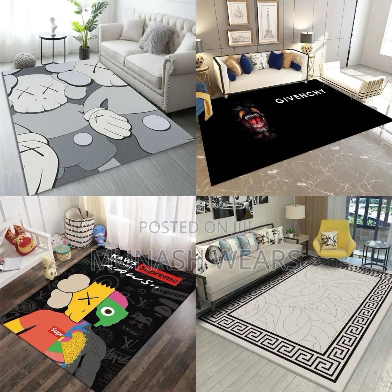 Original Designer Center Rugs