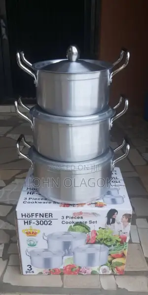 Hf3002 3pcs Pot Set
18/20/22cm