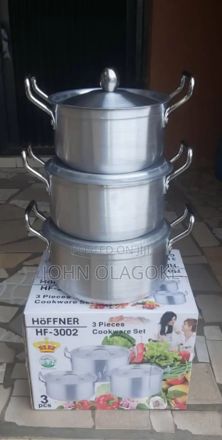 Hf3002 3pcs Pot Set
18/20/22cm