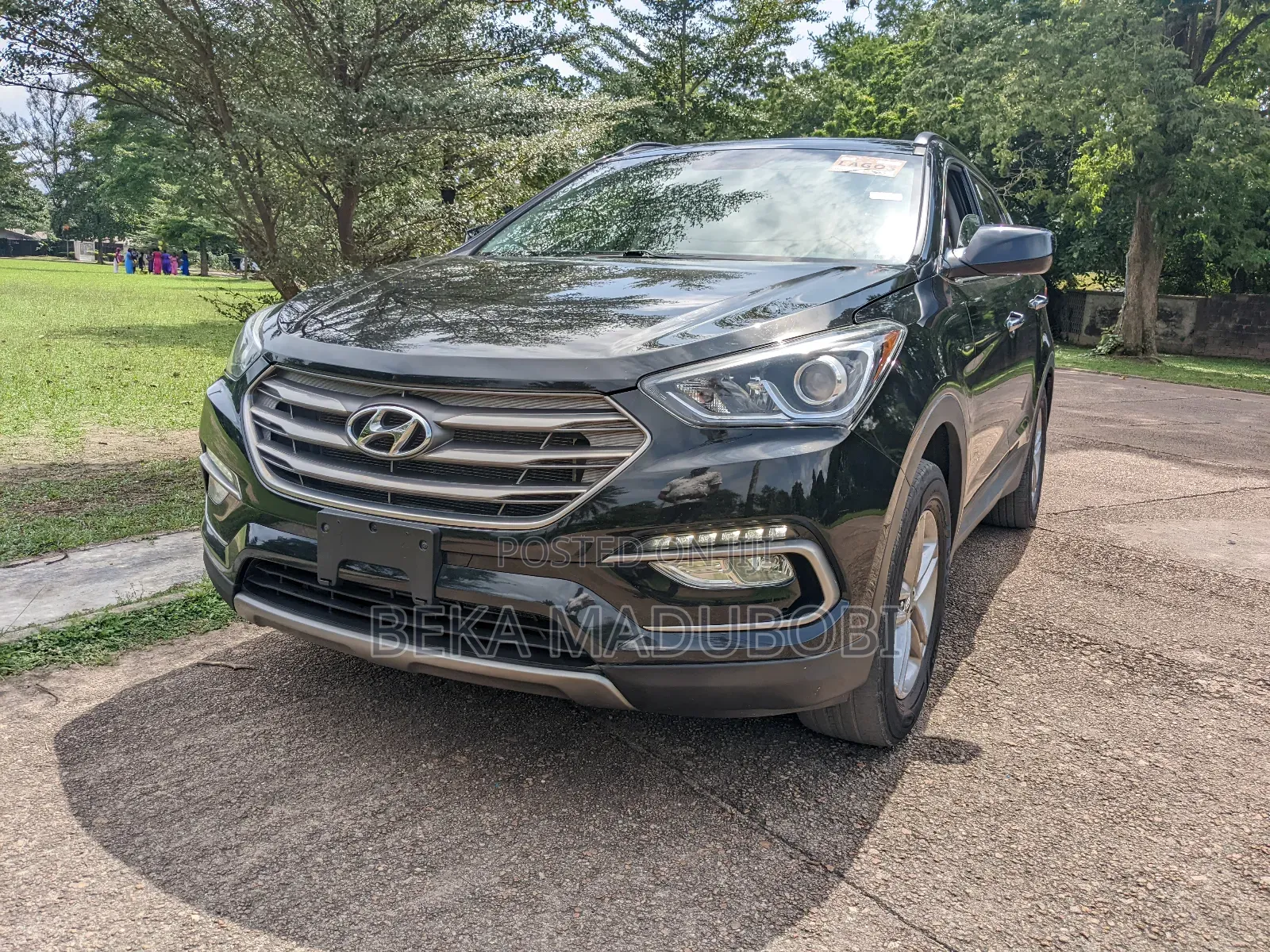 Hyundai Santa Fe SE FWD 2017 Black