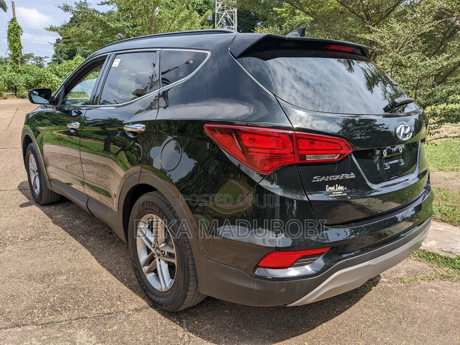 Hyundai Santa Fe SE FWD 2017 Black