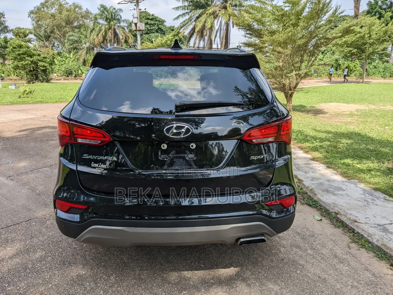 Hyundai Santa Fe SE FWD 2017 Black