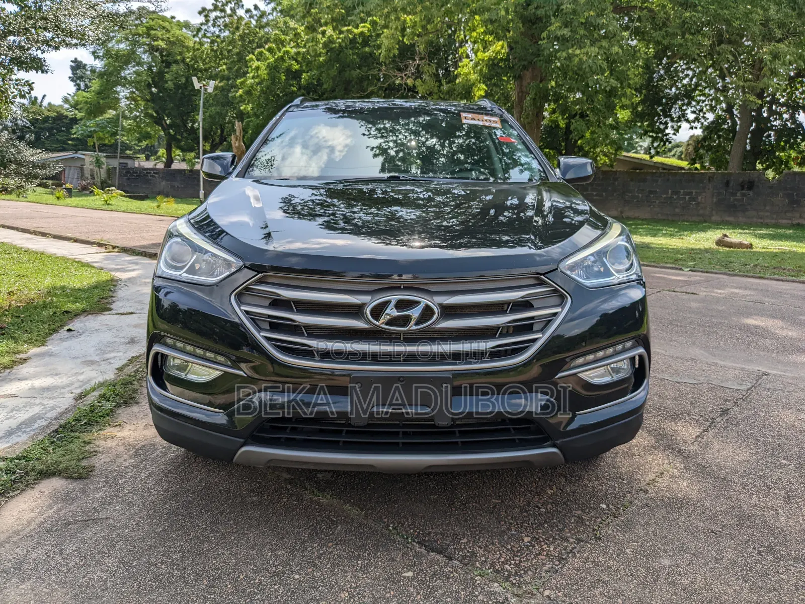 Hyundai Santa Fe SE FWD 2017 Black