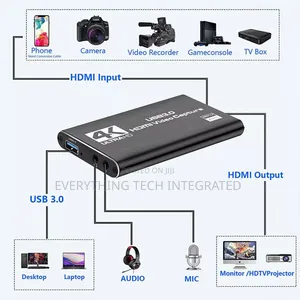 Audio Video Capture Card USB3.0 HDMI Game Capture Device
