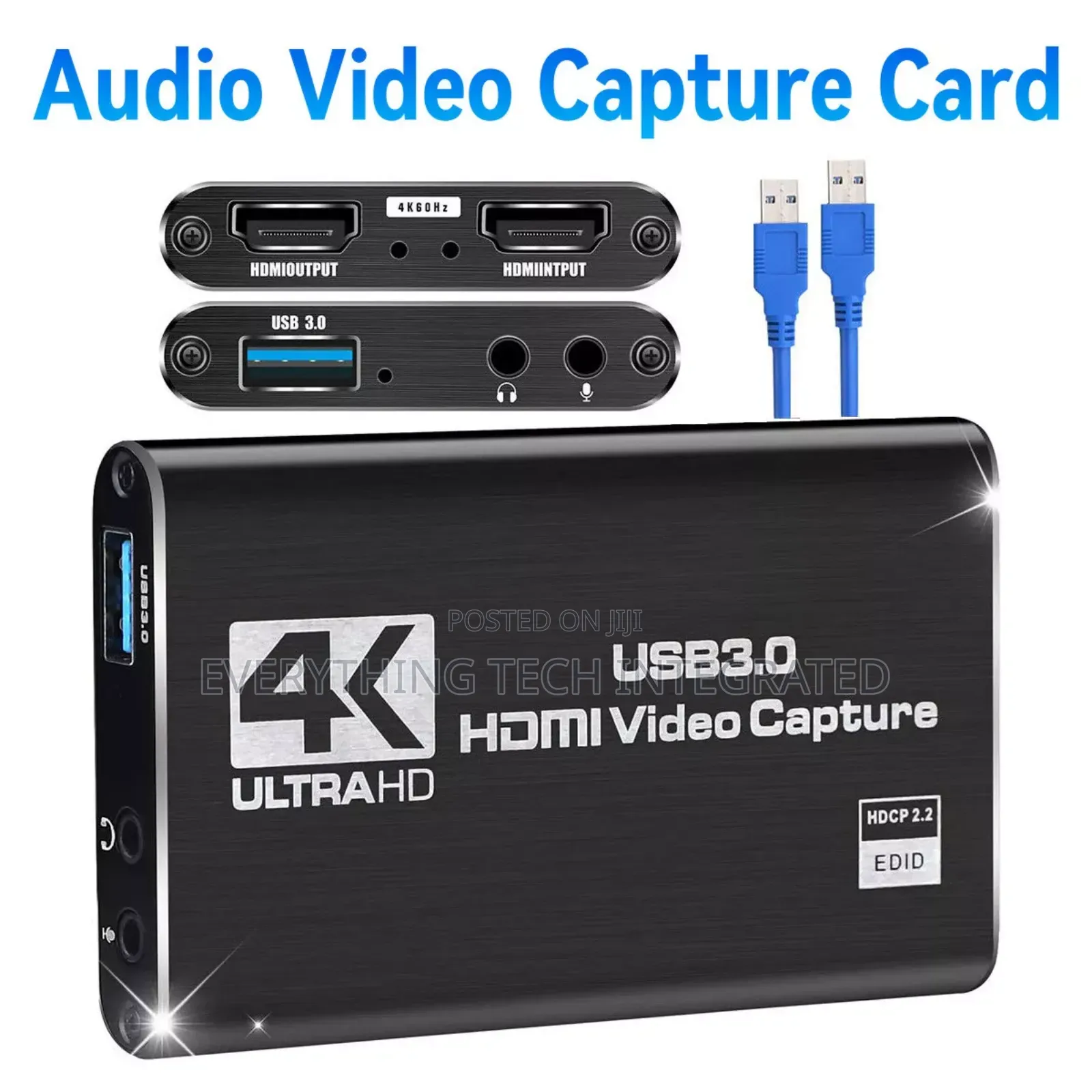 Audio Video Capture Card USB3.0 HDMI Game Capture Device