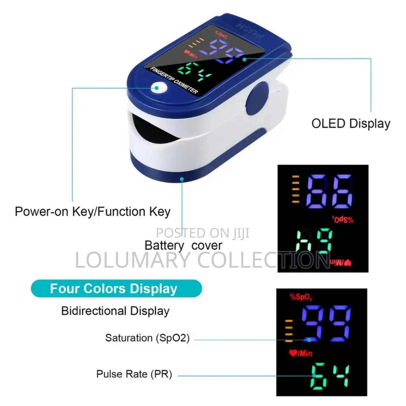 Pulse Oximeter for Pulse Measurement