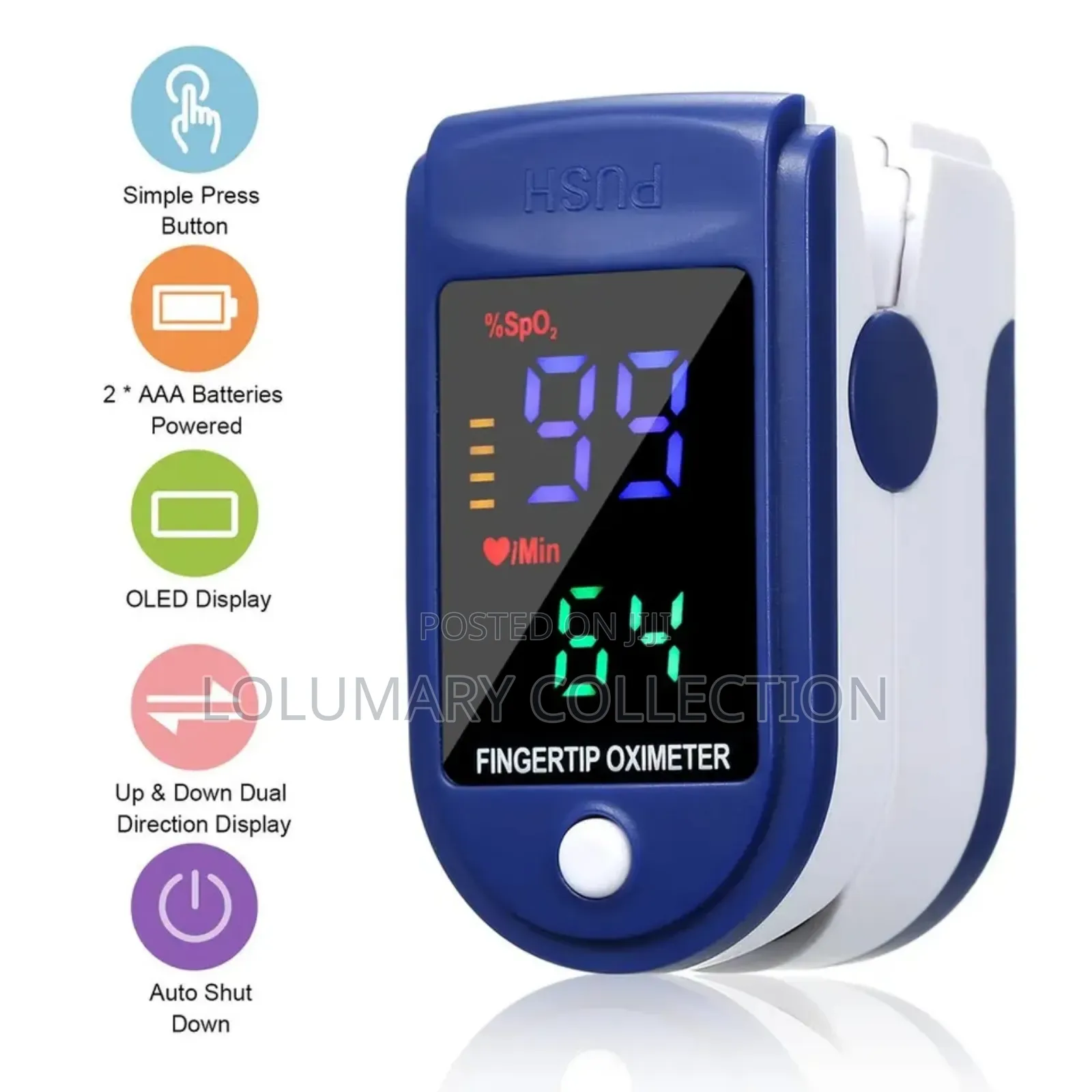 Pulse Oximeter for Pulse Measurement