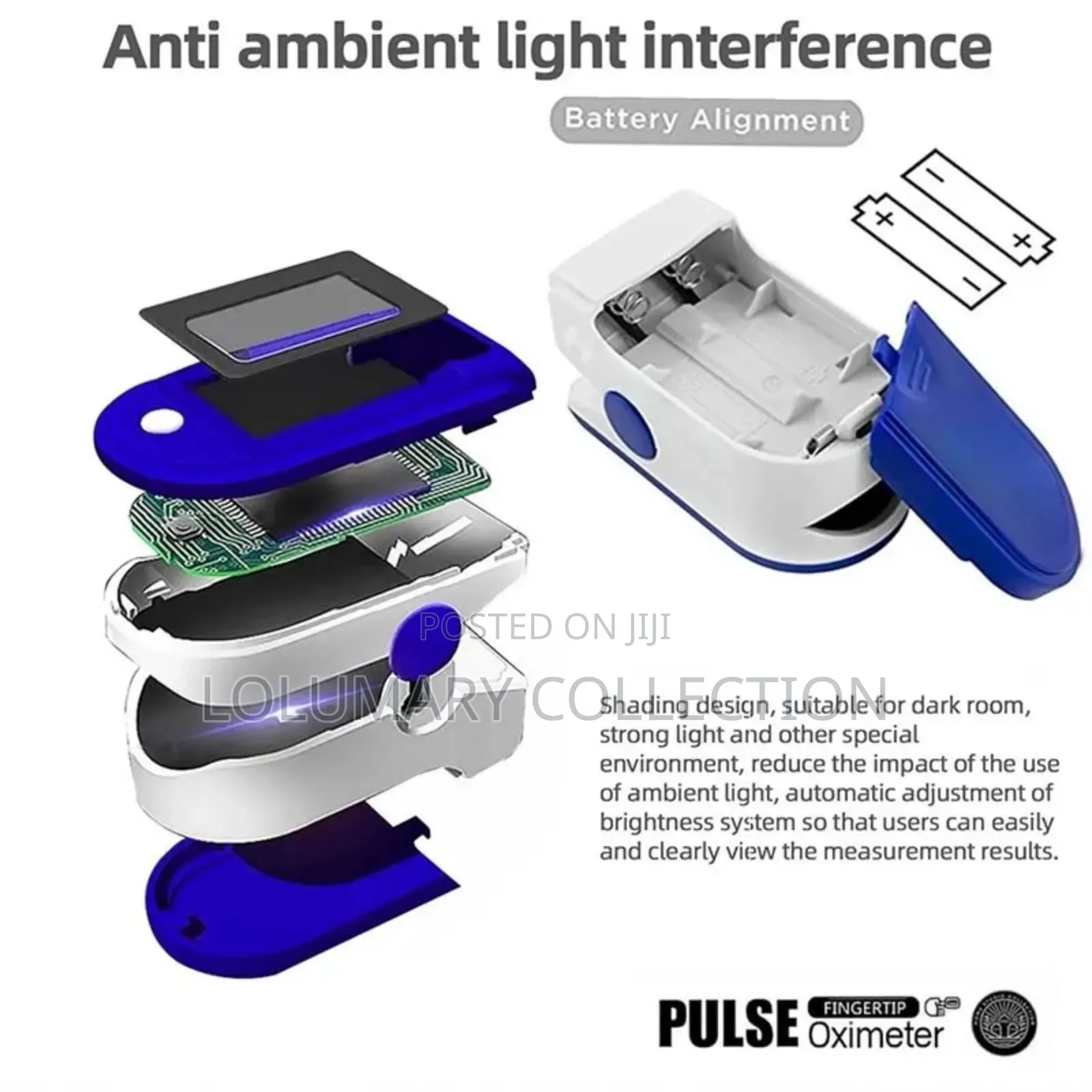 Pulse Oximeter for Pulse Measurement