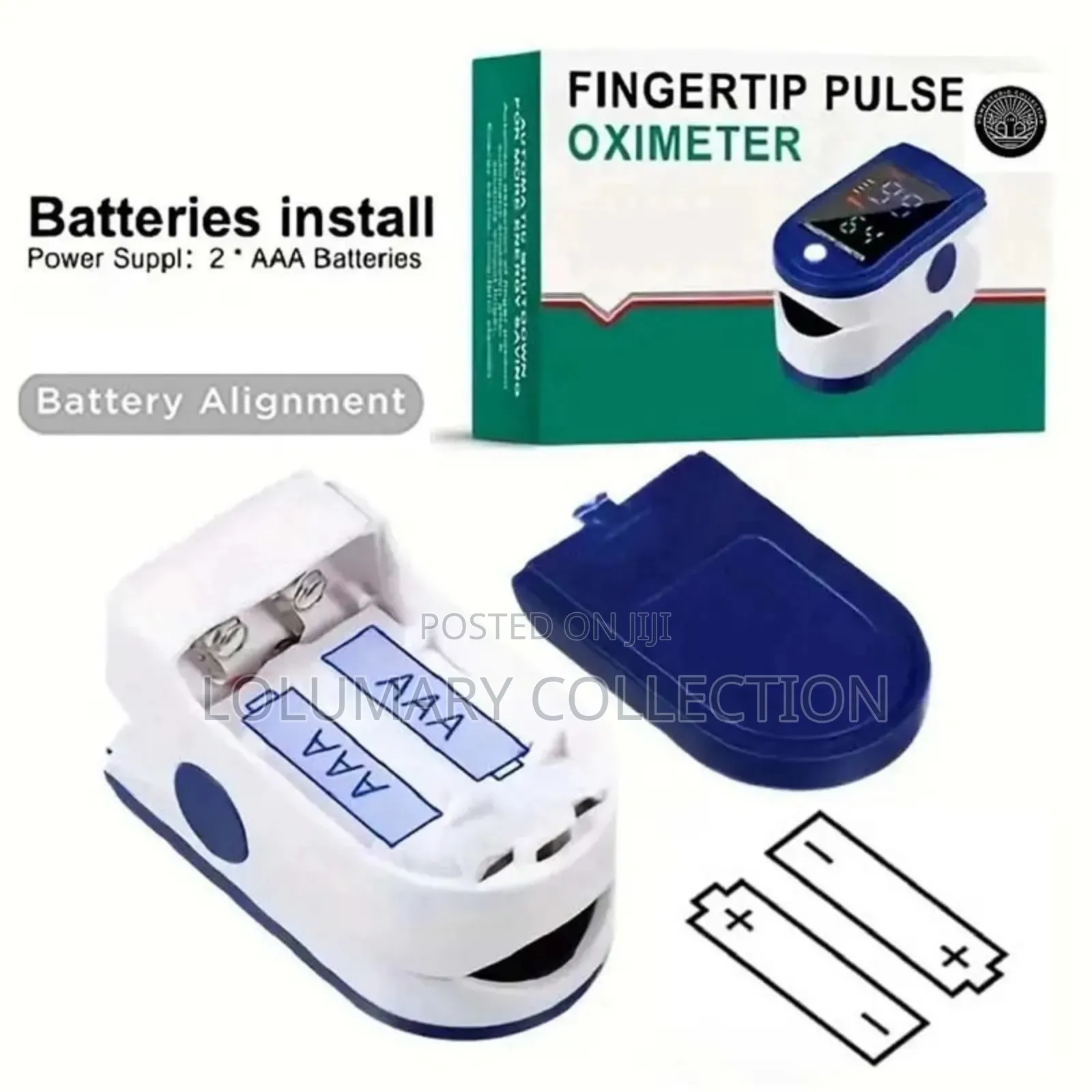 Pulse Oximeter for Pulse Measurement