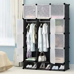 12 Cube Fabric Wardrobe