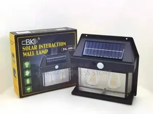 Double Solar Induction Wall Lamp