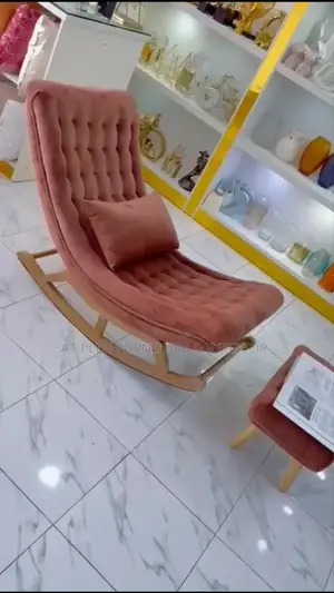 Rocking Chair With a Foot Stool
