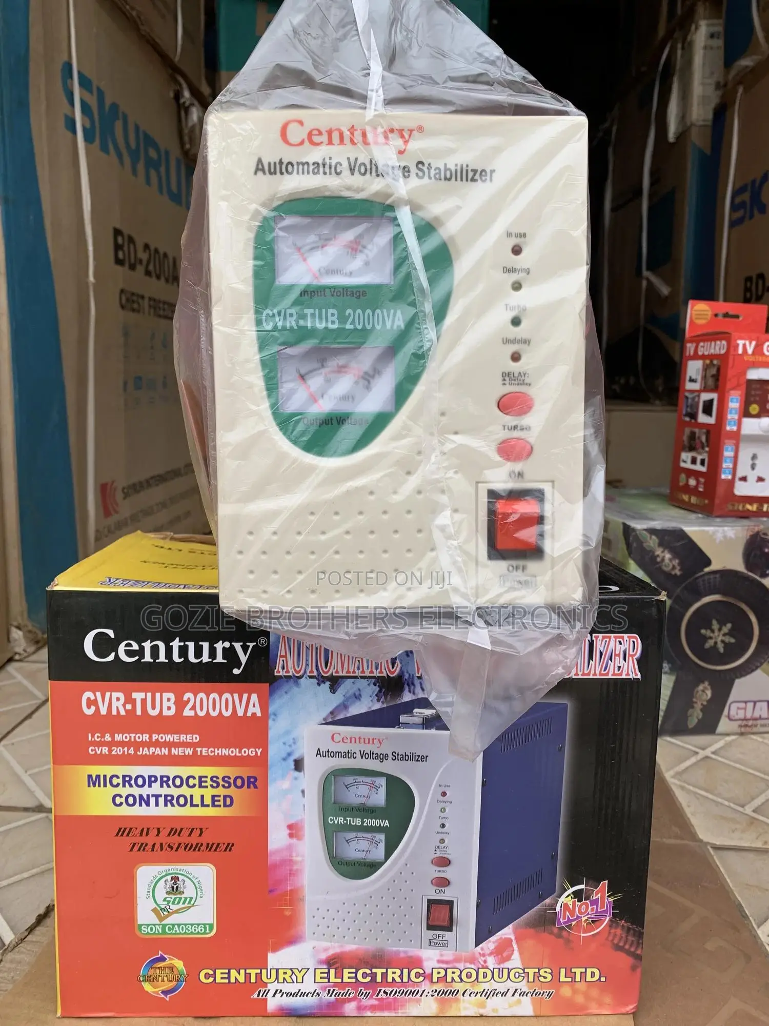 Century Automatic Voltage Regulator.(2000 Kva)