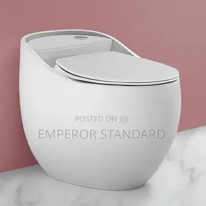 White One-Piece Executive Wc Water Close Toilet Seat