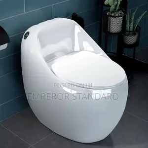 White One-Piece Executive Wc Water Close Toilet Seat