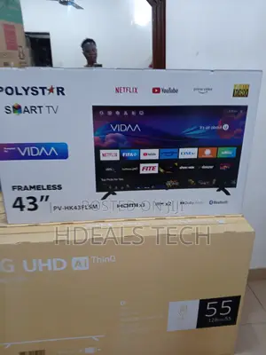 Polystar 43 Inches Smart TV