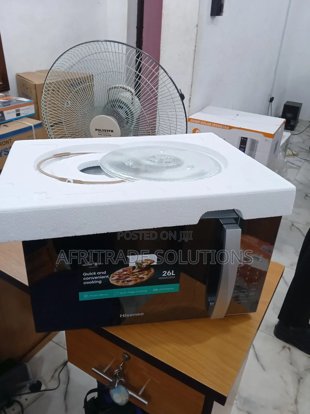 Hisense Smart Microwave 26l- Led Display