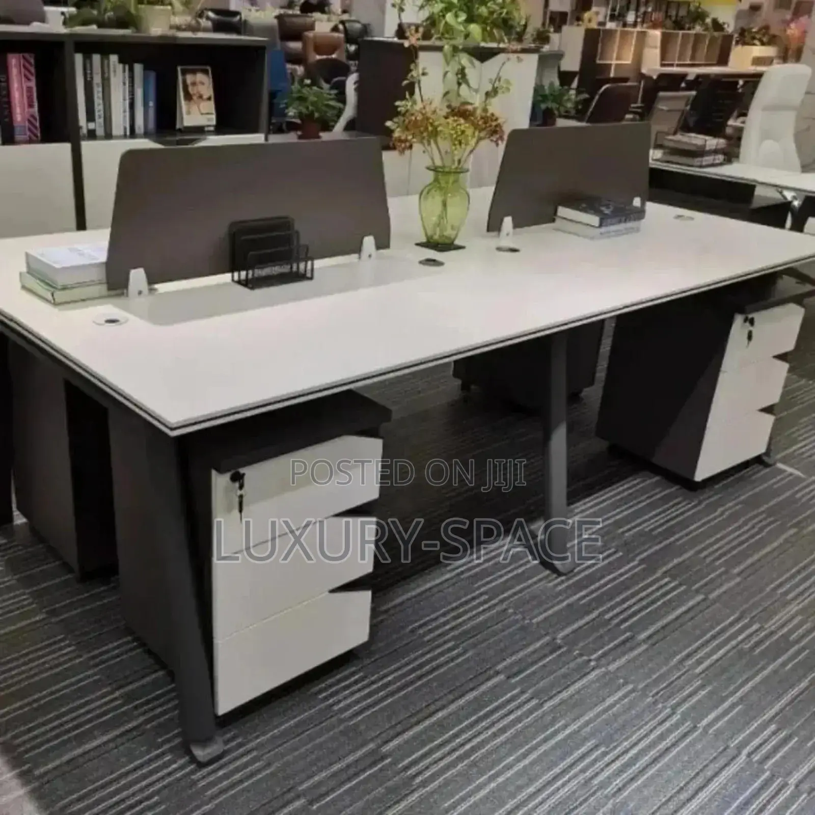 Executive Office Workstation Table by 4