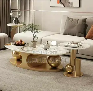 Marble Center Table Set