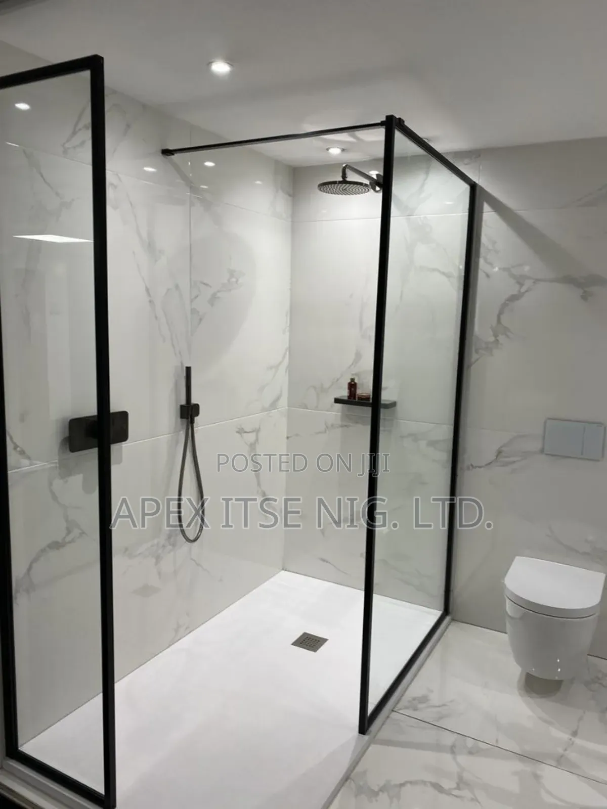 As Built Glass for Bathroom