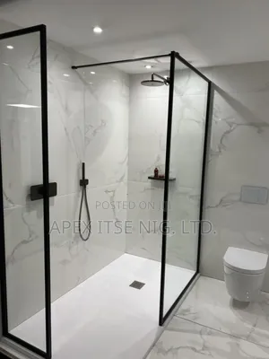 As Built Glass for Bathroom