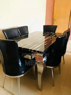 Dining by Six Seaters With Marble Top