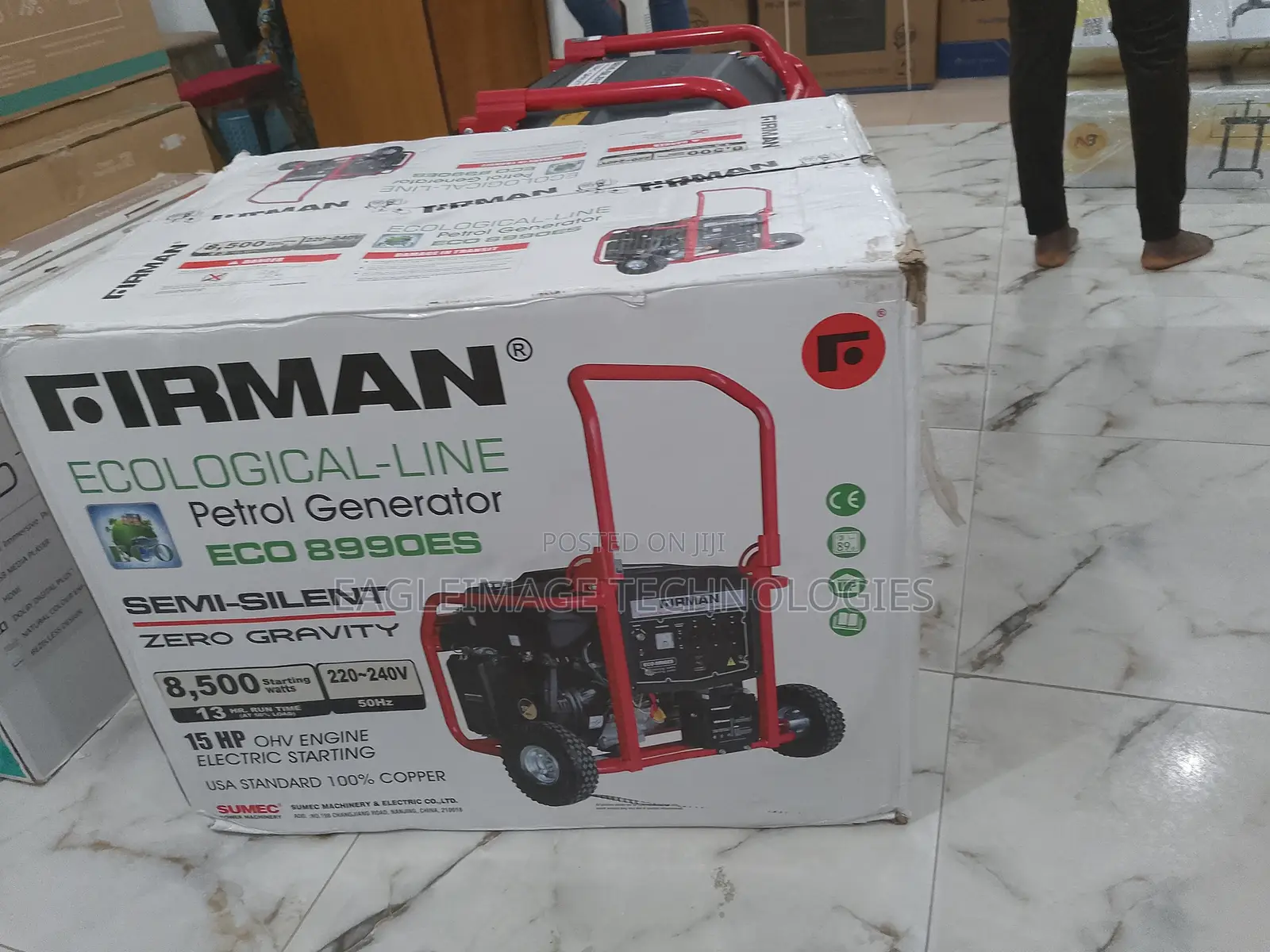 First Choice Fireman Generator Eco08990es