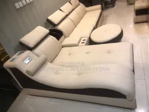 L Shape Sofa Chair Set