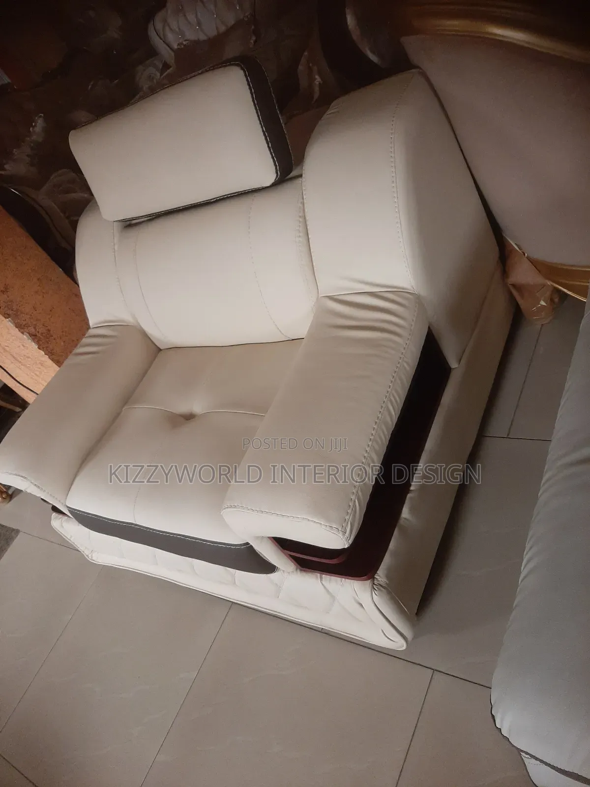 L Shape Sofa Chair Set