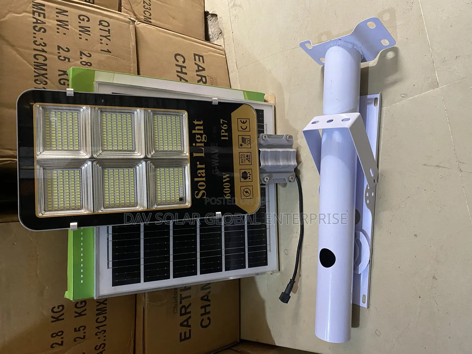 600w Solar Street Light