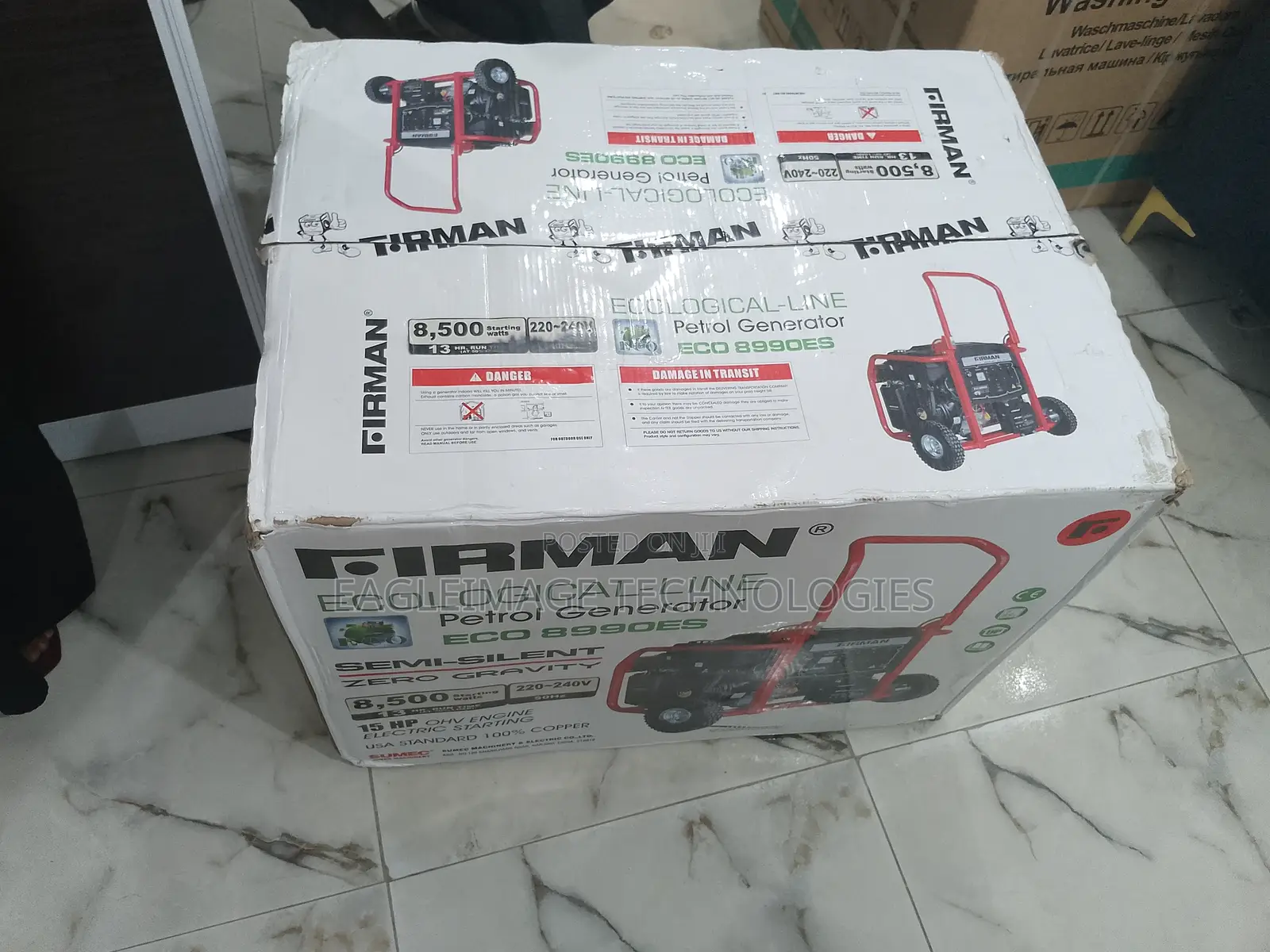 Unique Fireman Generator Eco08990es