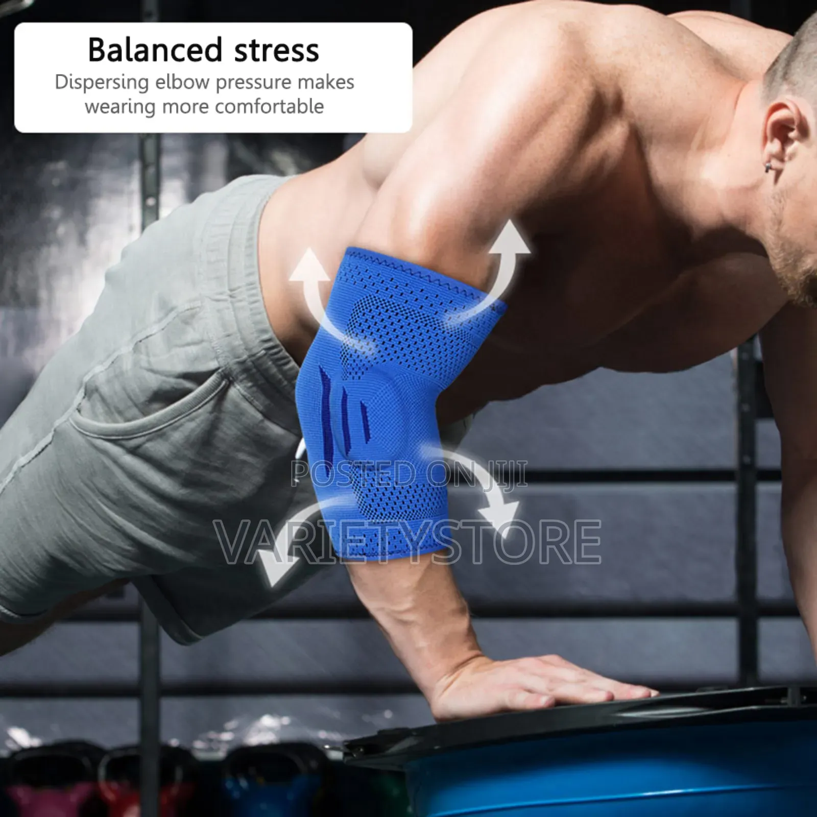 1pc Elbow Brace Pad Compression Support Arm Sleeve